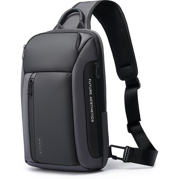 BANGE elegantný batoh cez rameno Torkel Šedý 8L 65227888
