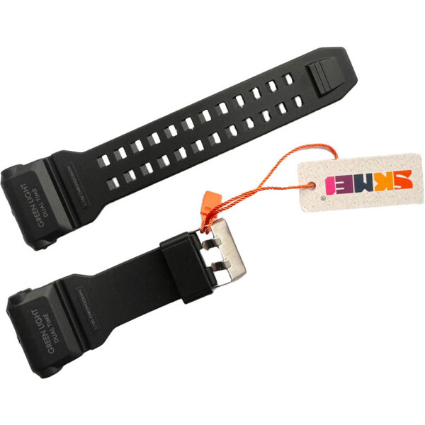 Náhradný remienok pre duálne hodinky Skmei 1637 Shaked Čierne 65228097