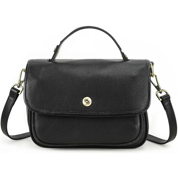 Contacts dámska kožená kabelka Lorraine Čierna 65228149