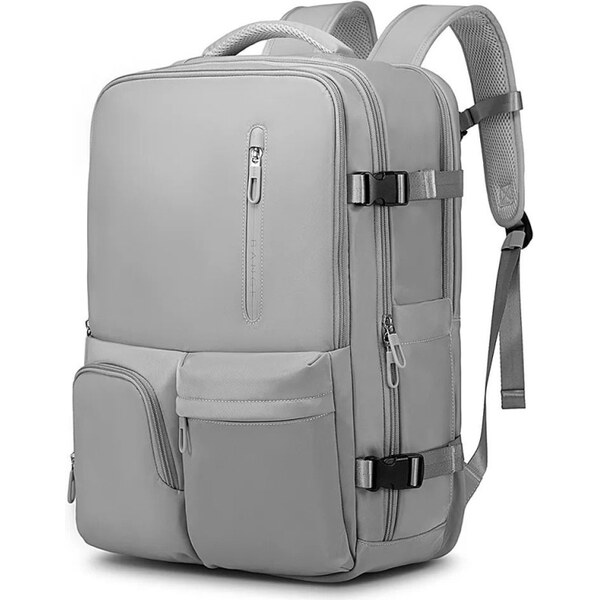 Bange športový batoh s USB Lazarus Šedý 29L 65228155