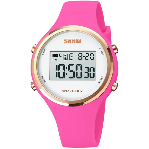 SKMEI 1720 dámske digitálne hodinky Lana Ružové 65228166