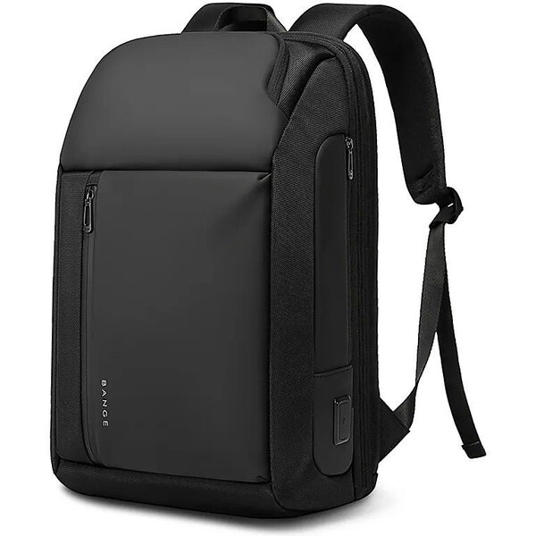 BANGE elegantný batoh s USB Edeltraud Čierny 24L 65228169