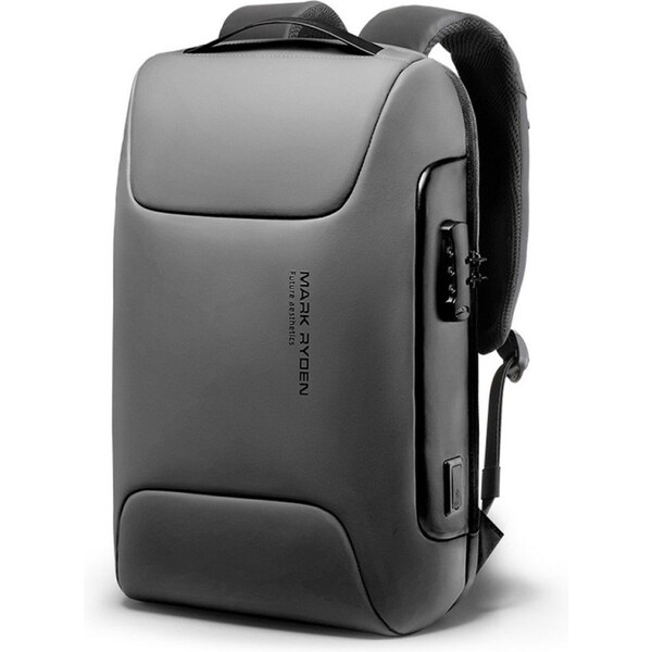 Mark Ryden batoh s USB + zámok Irmantas Šedý 21L 65228182