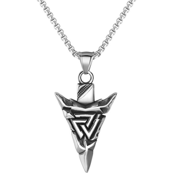 Impress Jewelry Prívesok z chirurgickej ocele Viking Arrowhead 65228195