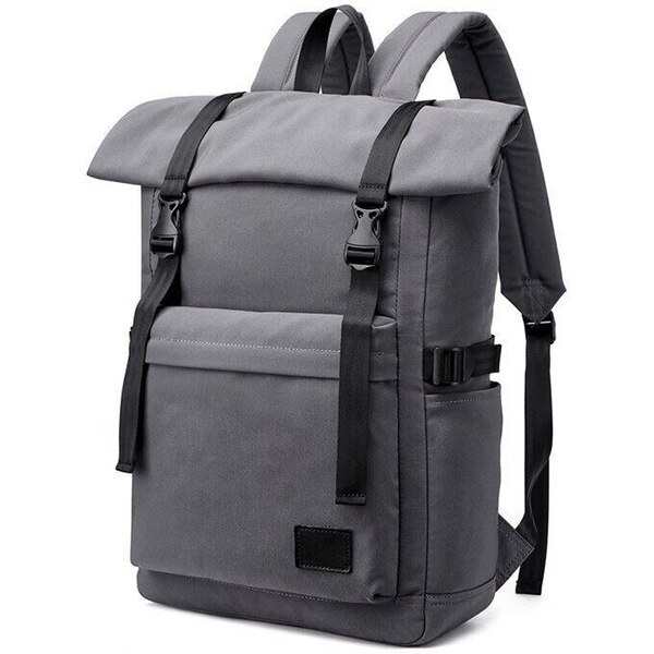 Canvasio plátený canvas retro batoh Oropeza Šedý 30L 65228251