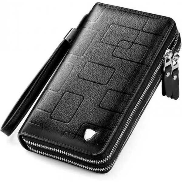 Vormor pánska kožená peňaženka Bucks Čierna 65228259