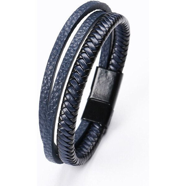 Lodestar Pánsky Kombinovaný náramok Neris 21,5 cm Modrý 65228273