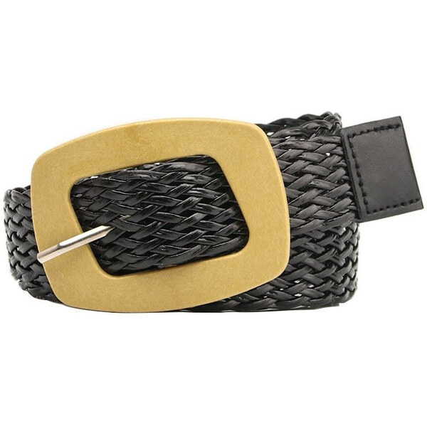 Lifestyle Dámsky pletený ratan opasok Kirin Čierny 65228325