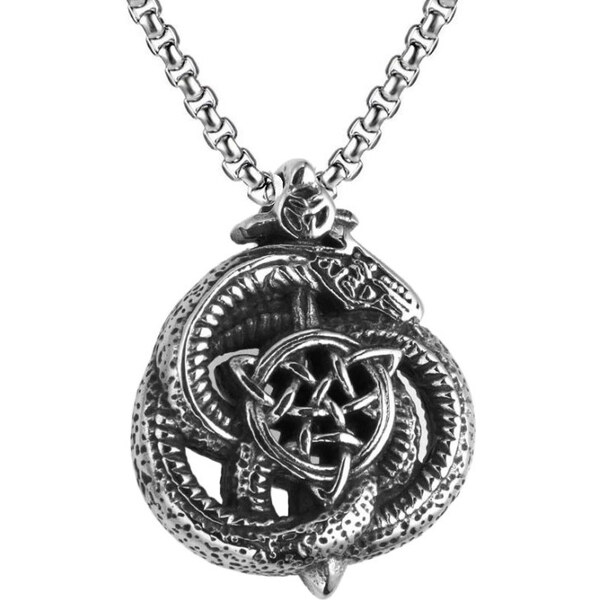 Impress Jewelry Prívesok z chirurgickej ocele - Keltský uzol s Hadom 65228391