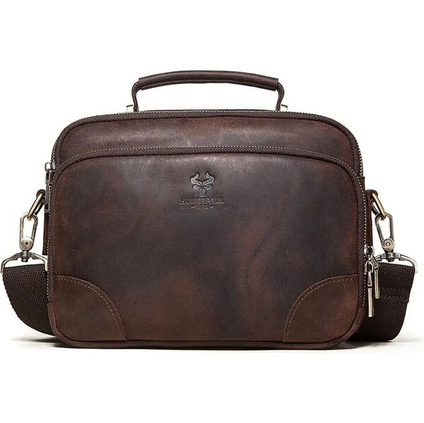 Humerpaul pánska kožená taška Crazy horse Prisca 6L 65228393