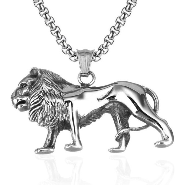 Impress Jewelry Prívesok z chirurgickej ocele Majestátny Lev 65228438