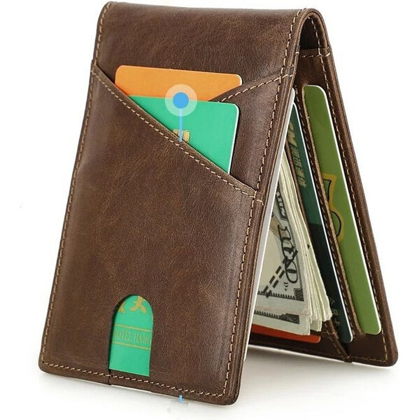 Contacts pánska kožená peňaženka dolárovka Simplice 65228528