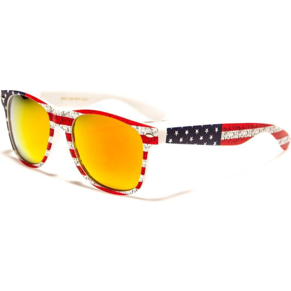 Olympic eyewear CLASSIC Retro slnečné okuliare biele wayfarer USA 65228553