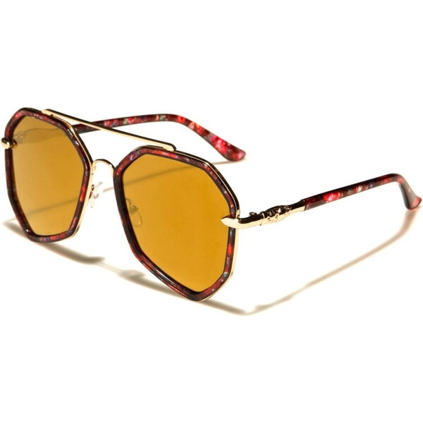 Olympic eyewear AVIATOR Dámske Ploché Slnečné okuliare Oranžové 65228587