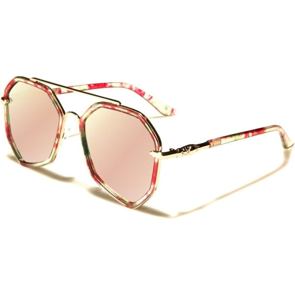 Olympic eyewear AVIATOR Dámske Ploché Slnečné okuliare Ružové 65228588