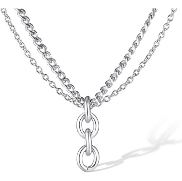 Impress Jewelry Set dvoch náhrdelníkov z chirurgickej ocele Vegard 65228620