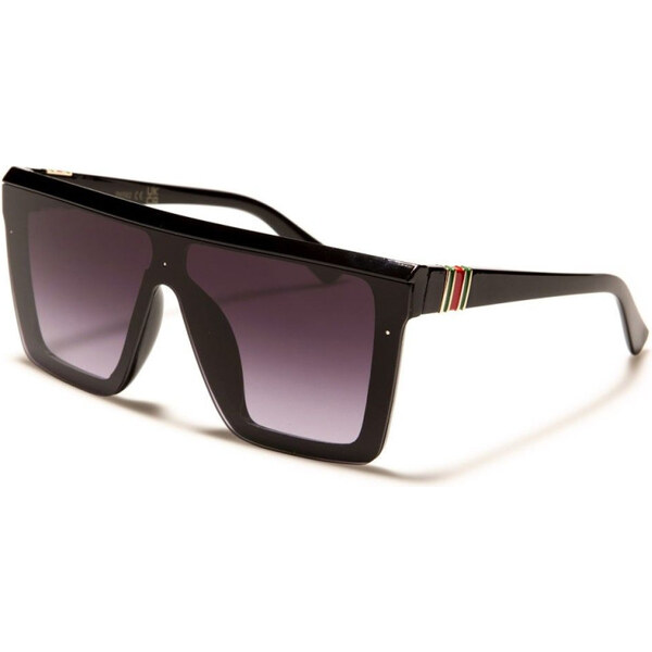 Olympic eyewear FLAT TOP Ploché Slnečné okuliare Čierne 65228650