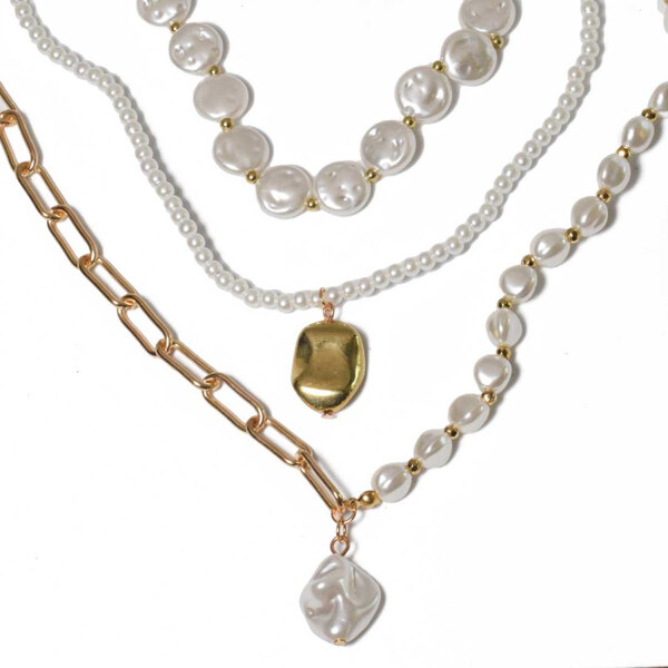 Lodestar Perlový set troch náhrdelníkov My Wedding 65228664