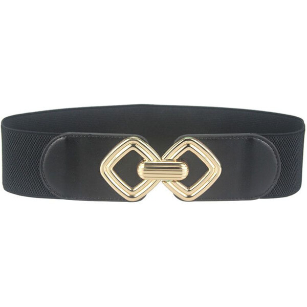 Lifestyle Dámsky elastický pružný opasok s prackou Gerland Čierny 65228804