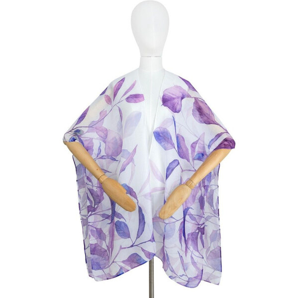 ArtOfPolo pončo na plavky Pareo Sorso Fialové 65228885