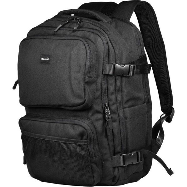 Himawari študentský športový batoh s USB Nestor Šedý 25L 65227641