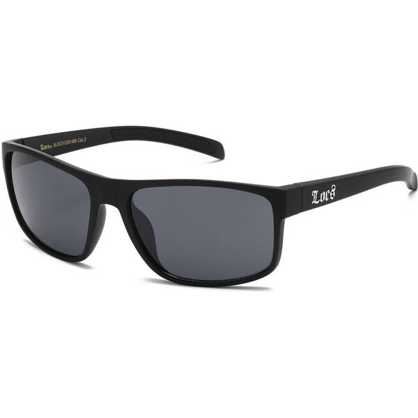 Olympic eyewear LOCS oválne slnečné okuliare Čierne Matné 65228894