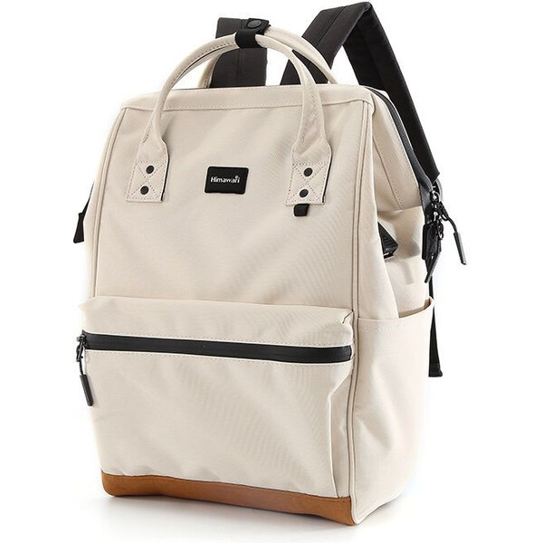 Himawari batoh s USB Tabitha Béžový 19L 65228901