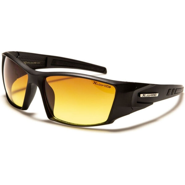 Olympic eyewear X-LOOP obdĺžnikové slnečné okuliare HD+ Čierne Matné 65228930