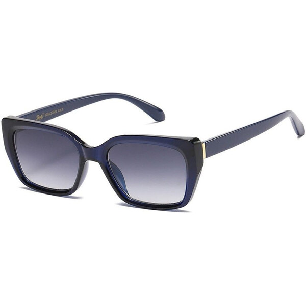 GISELLE dámske obdĺžnikové slnečné okuliare Modré 65228983