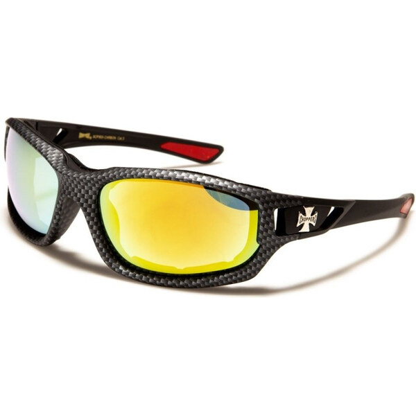 CHOPPERS Biker CARBON-FIBER Slnečné okuliare Oranžové 65229013