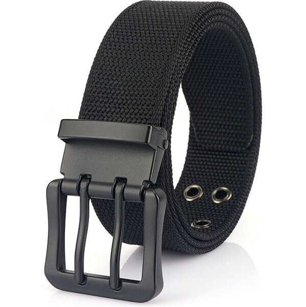 Lifestyle Pánsky nylonový opasok Fileten Čierny 65229022