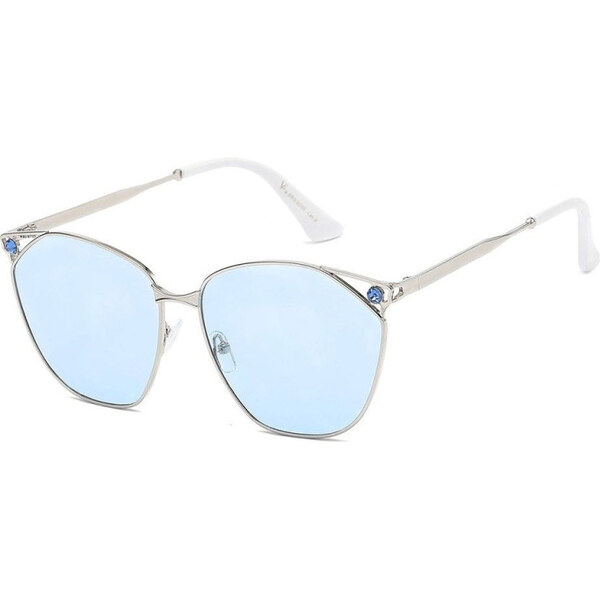 Olympic eyewear VG Luxury dámske celokovové Slnečné okuliare Modré 65229091