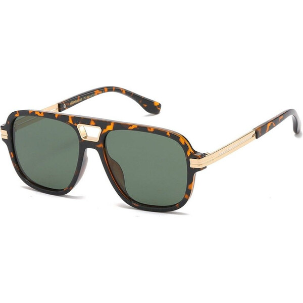 Olympic eyewear MANHATTAN polarizačný aviator slnečné okuliare Leopard 65229099
