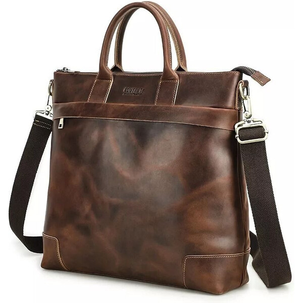 Contacts kožená taška cez rameno Tanis 14L 65229200