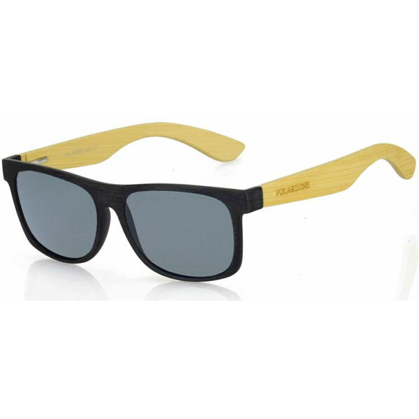 PolarZone slnečné okuliare polarizačné Wood Dymové 65229254