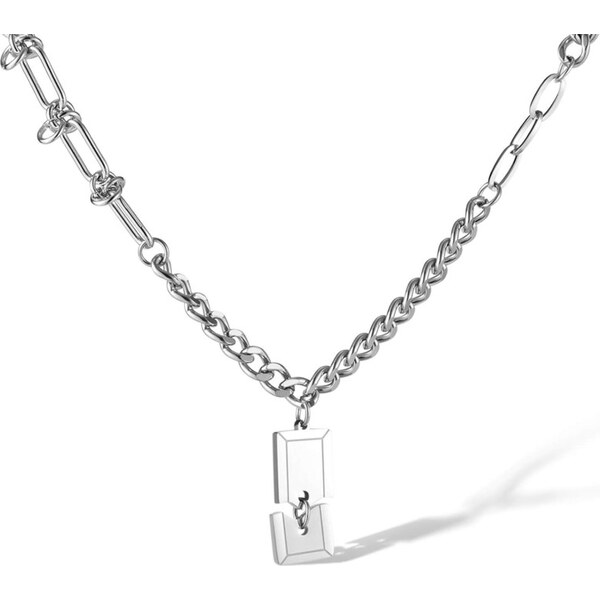 Impress Jewelry Náhrdelník z chirurgickej ocele Kilis Strieborný 65229315