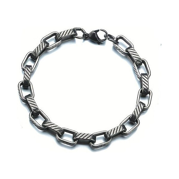 Impress Jewelry Pánsky náramok z ocele Resist Vintage 8 mm / 19-24 cm 65229371