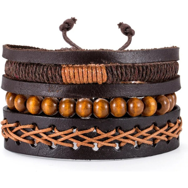 Lodestar Set 3 kusov pánskych náramkov Selection 65229442