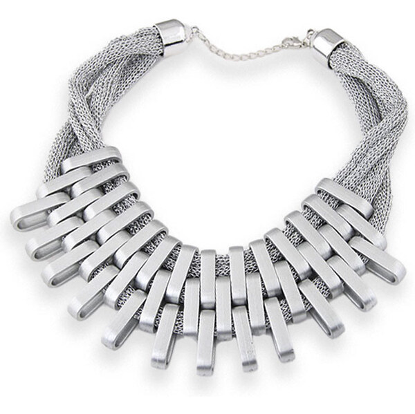 Lodestar Masívny elegantný náhrdelník Celestina Strieborný 65229447