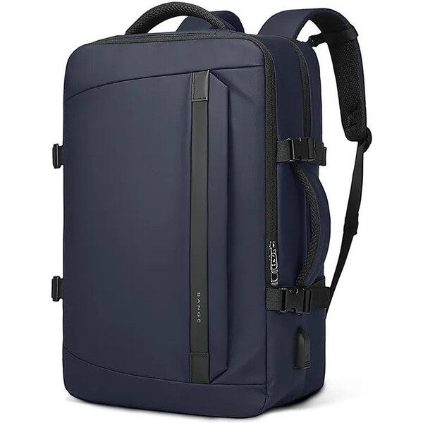 Bange cestovný batoh na notebook s USB Guntram Modrý 30L 65229487
