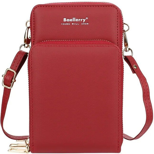 Baellerry Dámska peňaženka s popruhom Landry Červená 65229532