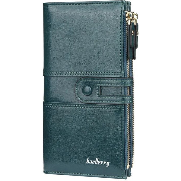 Baellerry Dámska dlhá peňaženka Konya Zelená 65229549