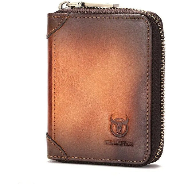 Bullcaptain kožené púzdro na doklady Zyfias Hnedé 65229553