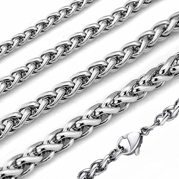 Impress Jewelry Retiazka z chirurgickej ocele Snake 2-8 mm / 40-90 cm 65229682