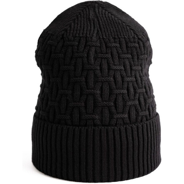 ArtOfPolo Pánska čiapka Beanie so vzorom Čierna 65229765