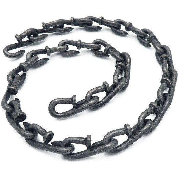 Impress Jewelry Punkový náhrdelník z oceľových Klincov gunmetal 65229796