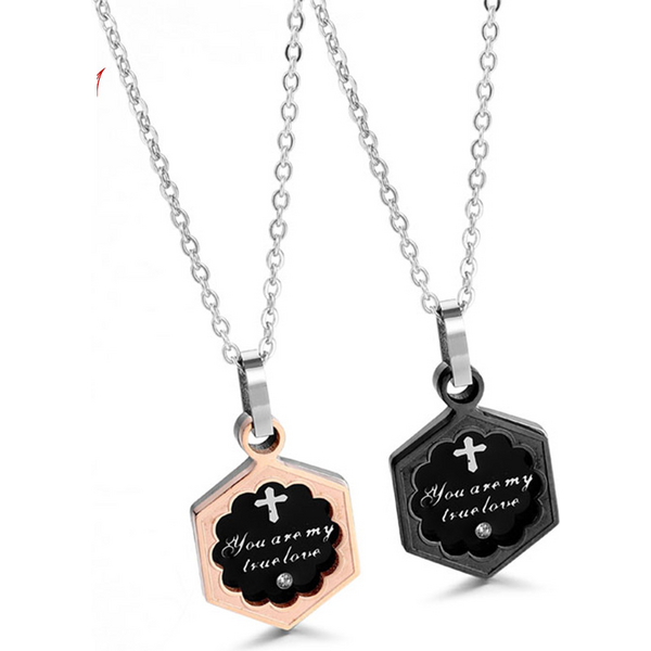 Impress Jewelry Oceľové prívesky pre pár You are my True Love 65229806