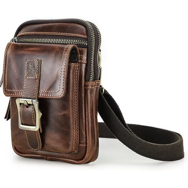 Contacts pánska kožená taška aj ľadvinka Felipe Oil 65229808