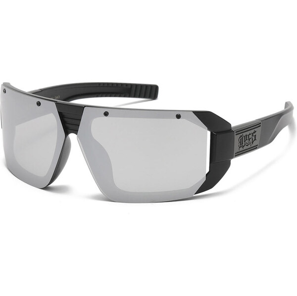 LOCS Tribalistic slnečné okuliare Strieborné zrkadlovky 65229835