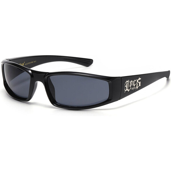 LOCS Mobster slnečné okuliare Čierne dymové 65229838